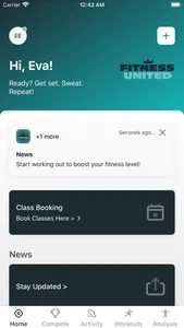 Fitness United Wave screenshot 1