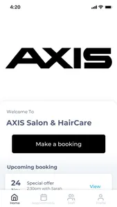 AXIS Salon & HairCare screenshot 0