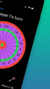 Darts Scoreboard Scorekeeper screenshot 1