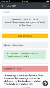 Non-RORO passenger. Management screenshot 2
