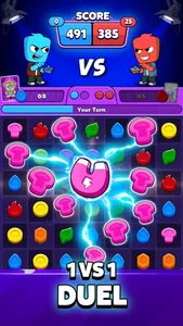 Madness Match: PvP Match 3 screenshot 1