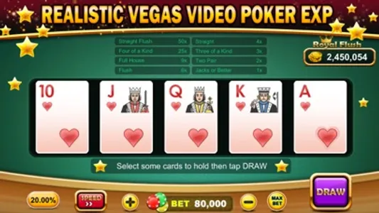 Video Poker Casino Pro Offline screenshot 2