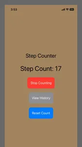 Steps Counter - Steps History screenshot 1