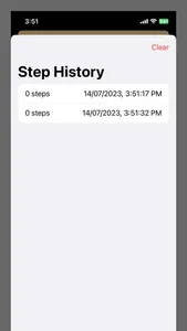 Steps Counter - Steps History screenshot 2