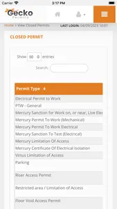Gecko Permits screenshot 4
