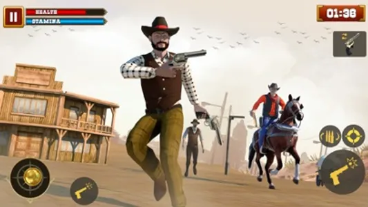 West Cowboy Horse Riding Games screenshot 2