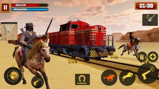 West Cowboy Horse Riding Games screenshot 3