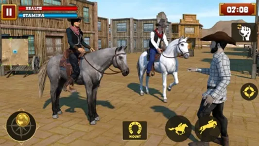 West Cowboy Horse Riding Games screenshot 4