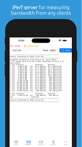 iPerf Tools screenshot 2