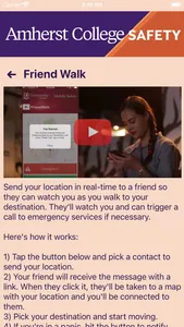 Amherst College Safety screenshot 3