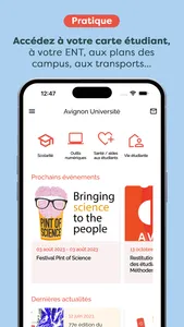 Avignon Université screenshot 1