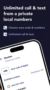 Caddy - Second Phone Number screenshot 1