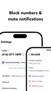 Caddy - Second Phone Number screenshot 6