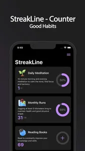 StreakLine - Counter & Habits screenshot 0