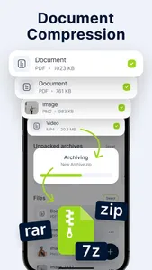 RAR Zip File Extractor screenshot 1