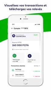 AFG e-Bank app screenshot 2