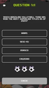 XQUIZEX - SPORT QUIZ screenshot 1