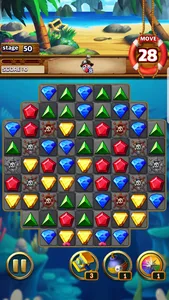 Jewels Pirate - Match 3 Puzzle screenshot 7