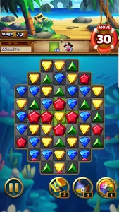 Jewels Pirate - Match 3 Puzzle screenshot 8