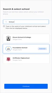 SAFSIMS Parent screenshot 1