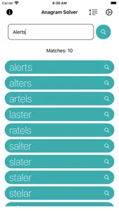 Anagram Solver screenshot 1