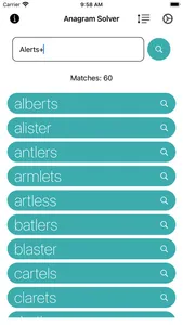 Anagram Solver screenshot 2