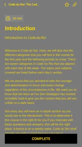 Code Du Roi screenshot 2