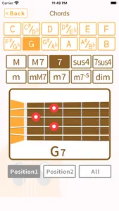 Ukulele -Tuner&Chords- screenshot 3