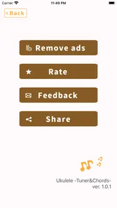 Ukulele -Tuner&Chords- screenshot 7