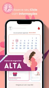 Mile Calendário Menstrual screenshot 1