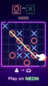 Tic Tac Toe 2 player: XO screenshot 1