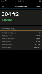 Solar APP: PV Solar Calculator screenshot 5