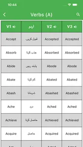 Verbs Urdu screenshot 1