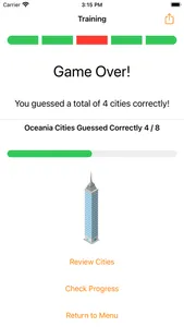 City Guess Game screenshot 2