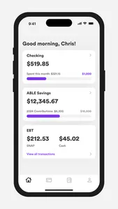 Purple - Banking & Benefits screenshot 0