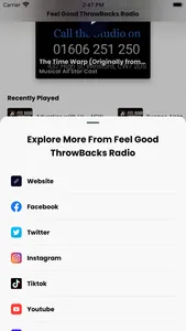 Feel Good ThrowBacks Radio screenshot 2