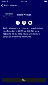 Radio Weaver screenshot 1