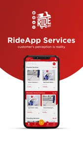 RideApp Services screenshot 1