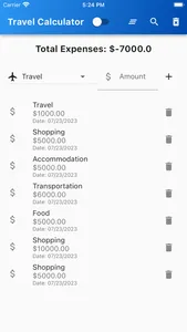 Travel Expense Calculator screenshot 0