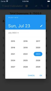 Travel Expense Calculator screenshot 4