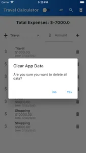 Travel Expense Calculator screenshot 5