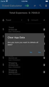 Travel Expense Calculator screenshot 9