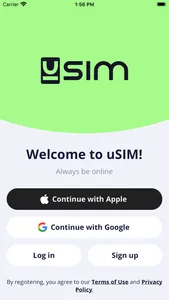 uSIM: Always be online! screenshot 0