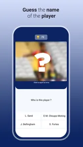 Quiz Football screenshot 1