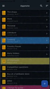 Appnote - notepad screenshot 1