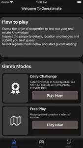 Guesstimate - Real Estate Game screenshot 0