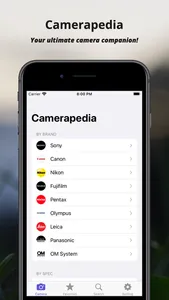 Camerapedia screenshot 0