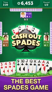 Spades Cash 2: Real Money Game screenshot 0