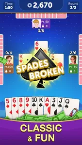 Spades Cash 2: Real Money Game screenshot 3