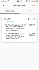 SMART Shuttle @Ubud screenshot 4